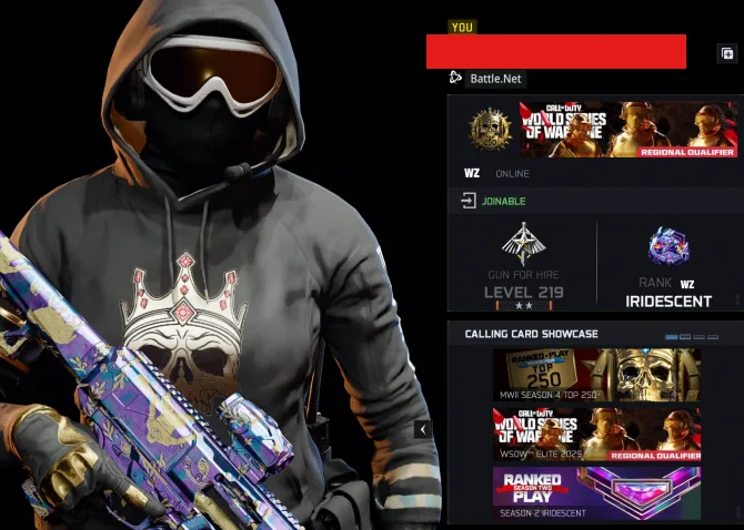 Top 250 MW2 S4 / WSOW 2025 / 8x IRIDESCENT