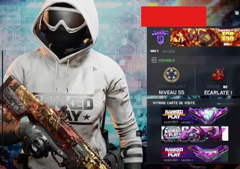 BO6 Season 2 — TOP 250 RARE CAMO MW2 IRI SKIN