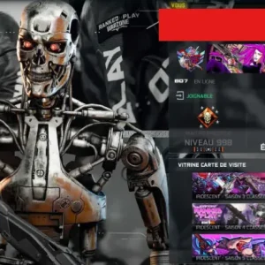 ?LEVEL 1000 BO7 — MULTI-GAME IRIDESCENT STACKED Rare TERMINATOR