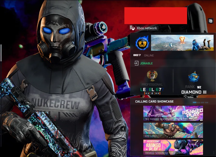 RARE 10 NUKES CAMO /Lvl 677/Nesux camo done