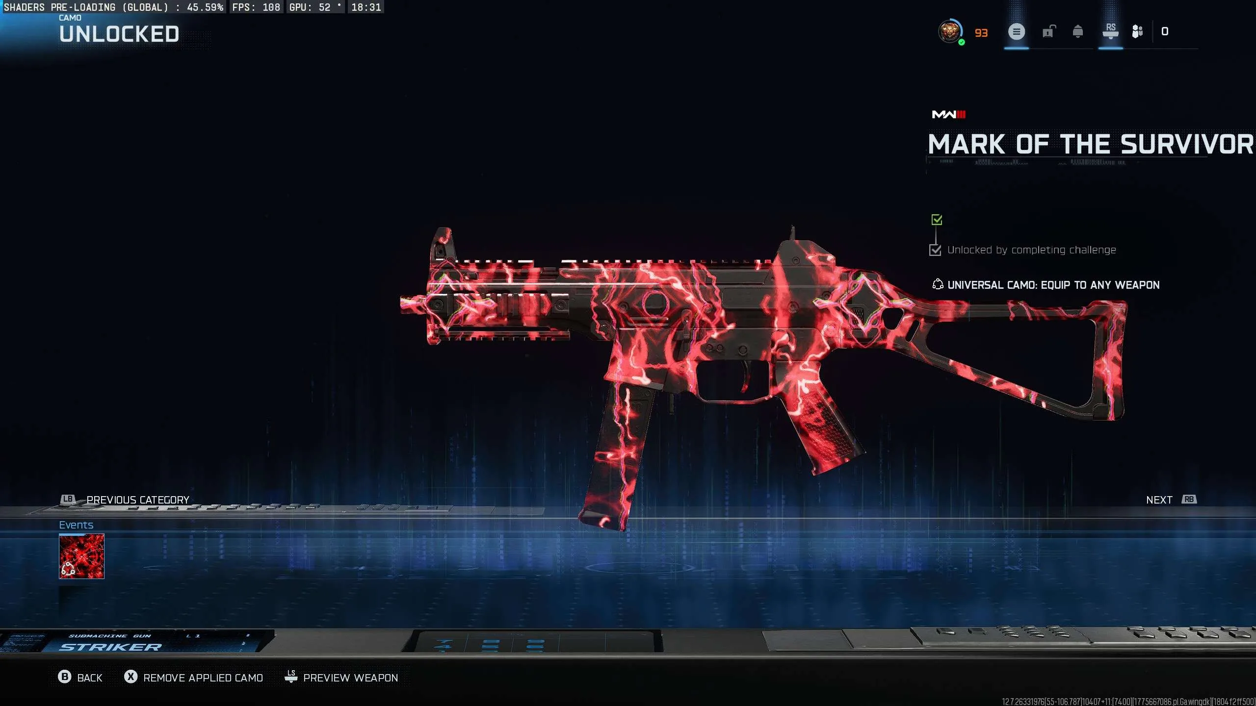 Top250 BO6 prestige master, 3x iri with Apocalypse camo - Image 4