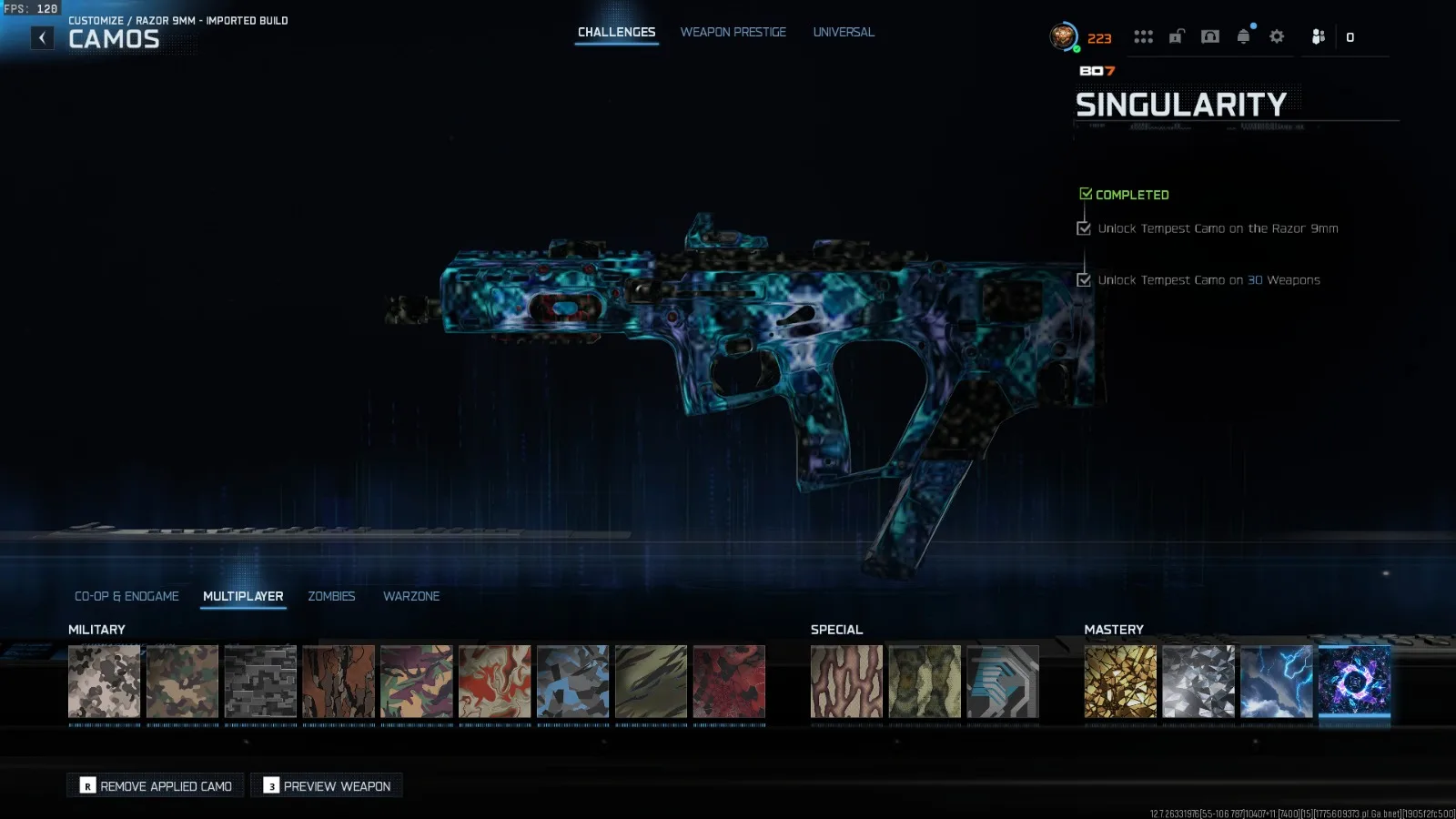 Prestige Master Level 235 (Iridescent Warzone BO6/BO7) - Image 5