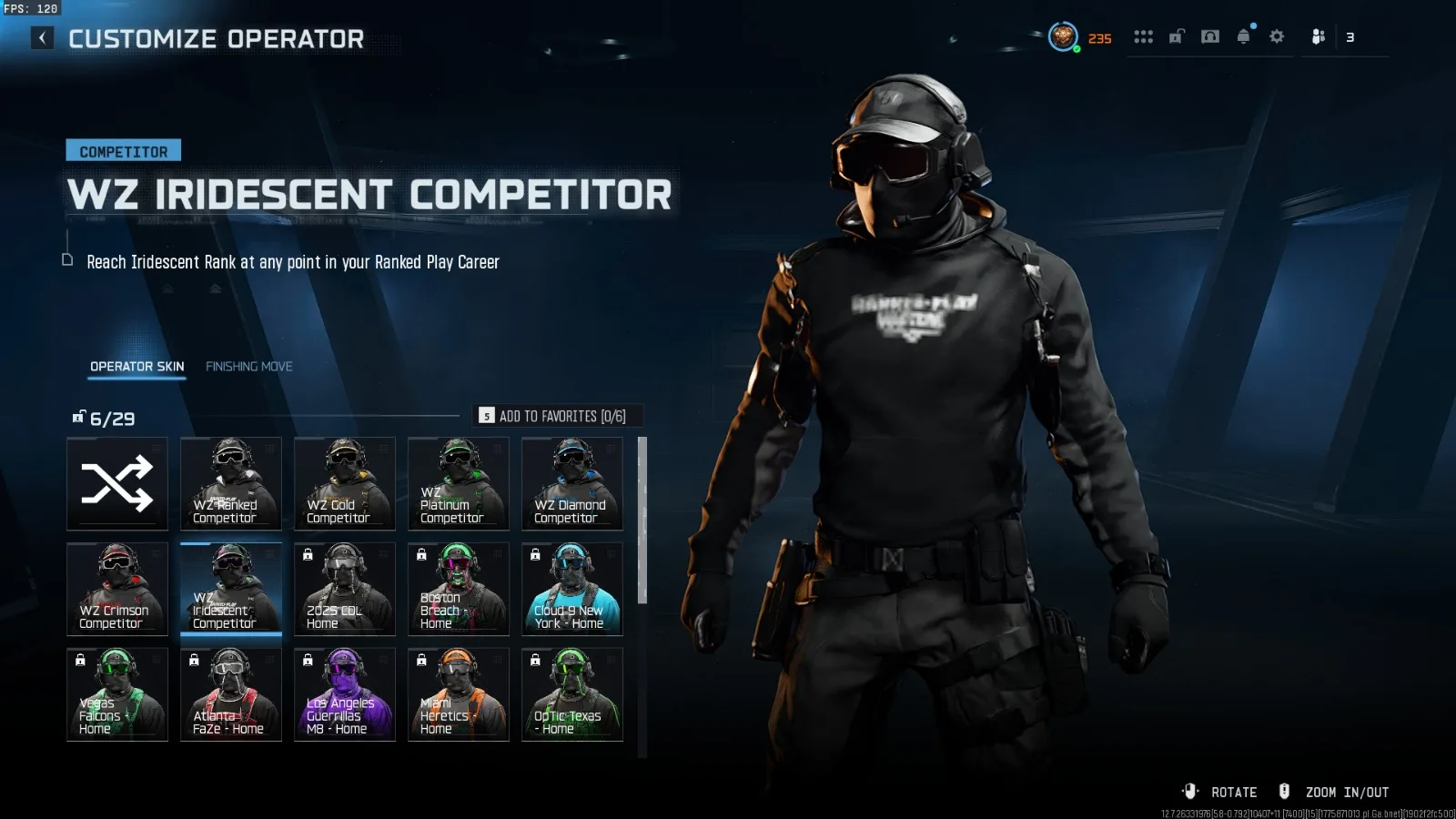 Prestige Master Level 235 (Iridescent Warzone BO6/BO7) - Image 7