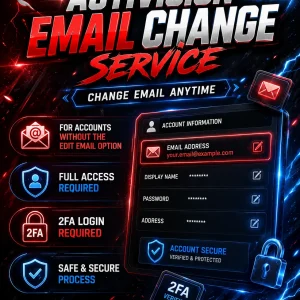 Activision Email Change Service