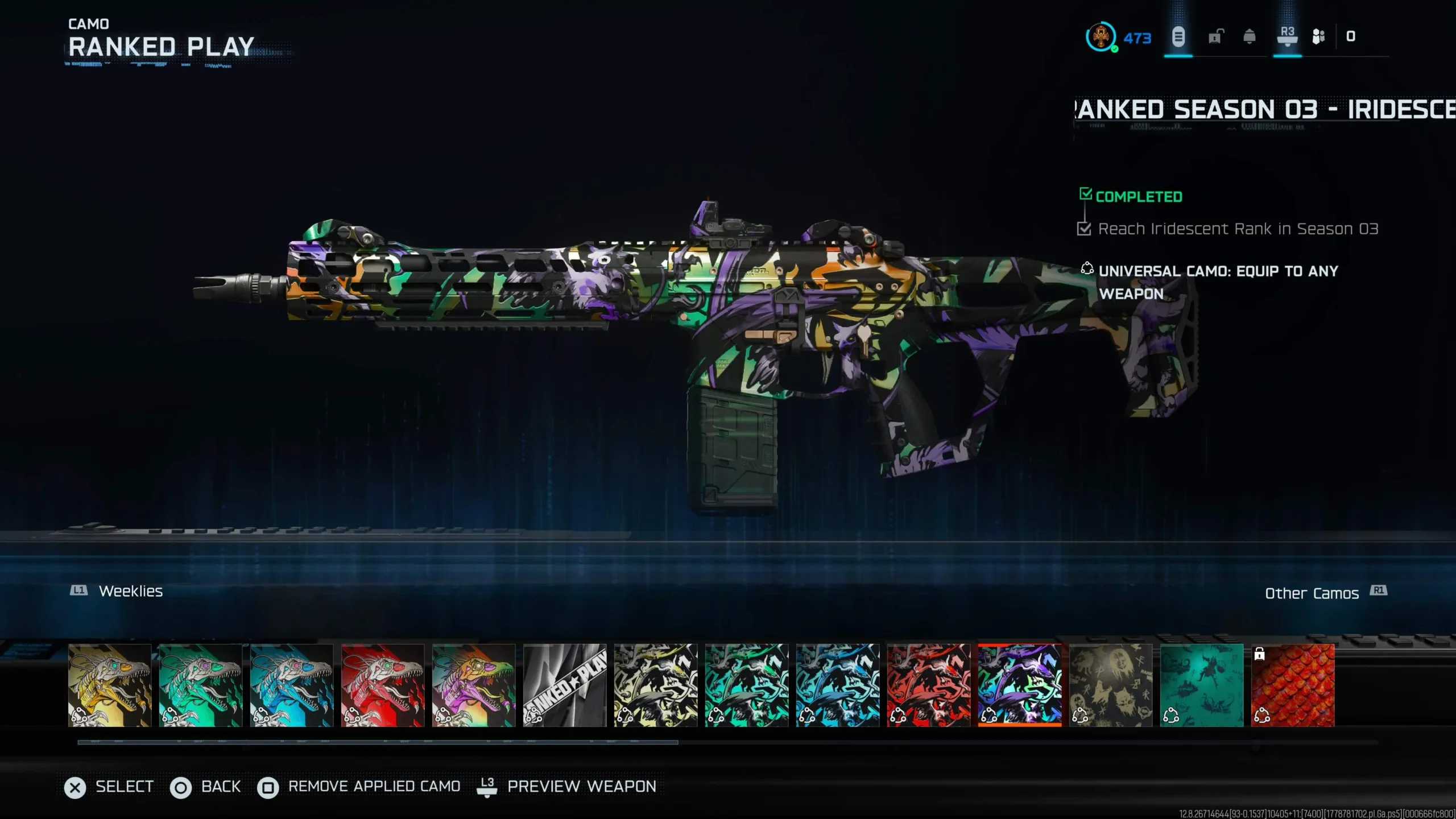 • Level 473 /Nexus Horizon/2 x Iridescent in BO7 Multiplaye - Image 11