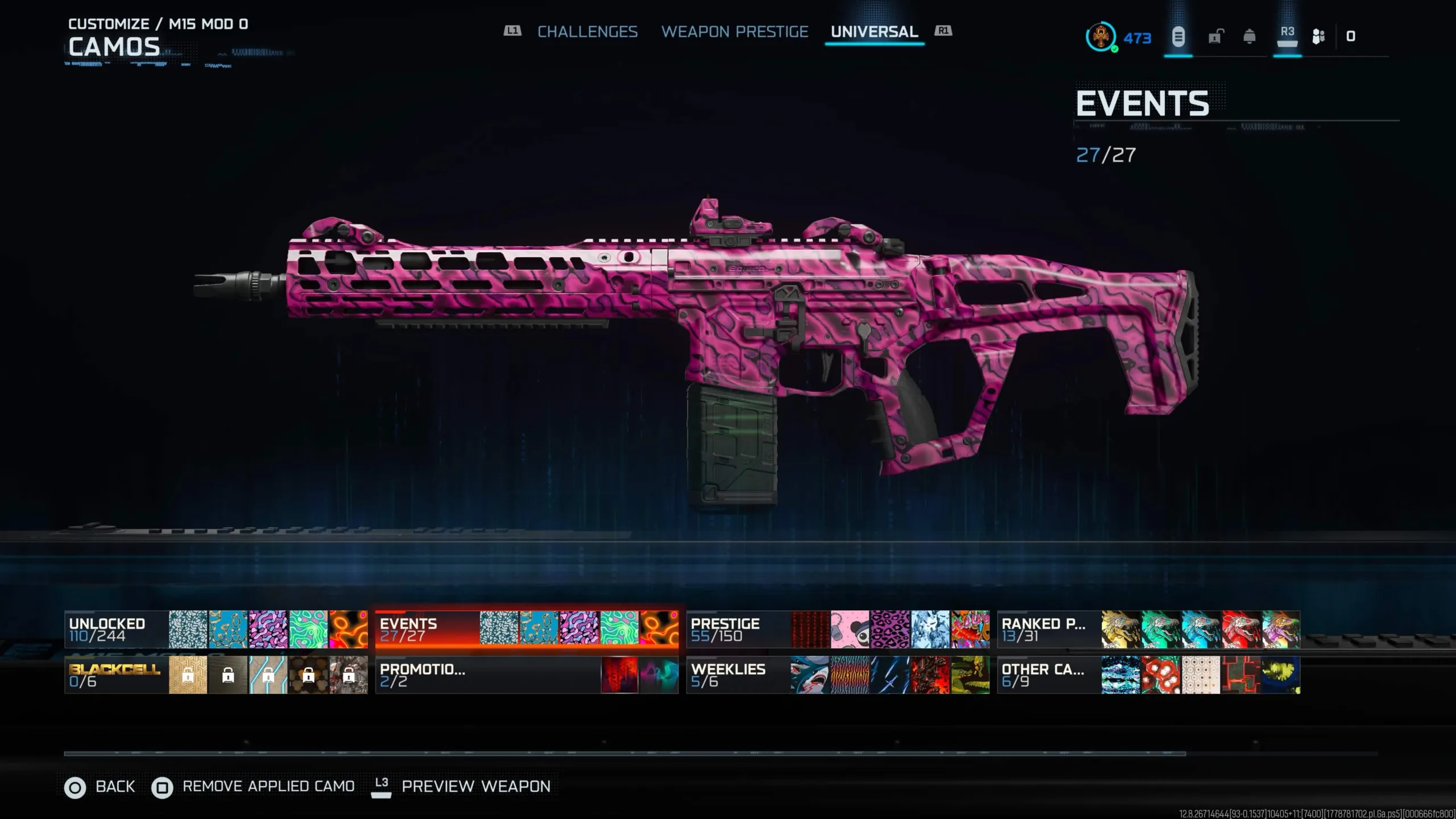 • Level 473 /Nexus Horizon/2 x Iridescent in BO7 Multiplaye - Image 15