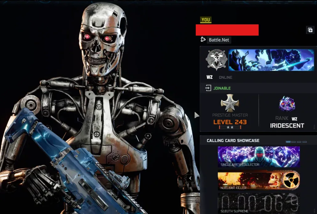 STACKED TERMINATOR ACCOUNT