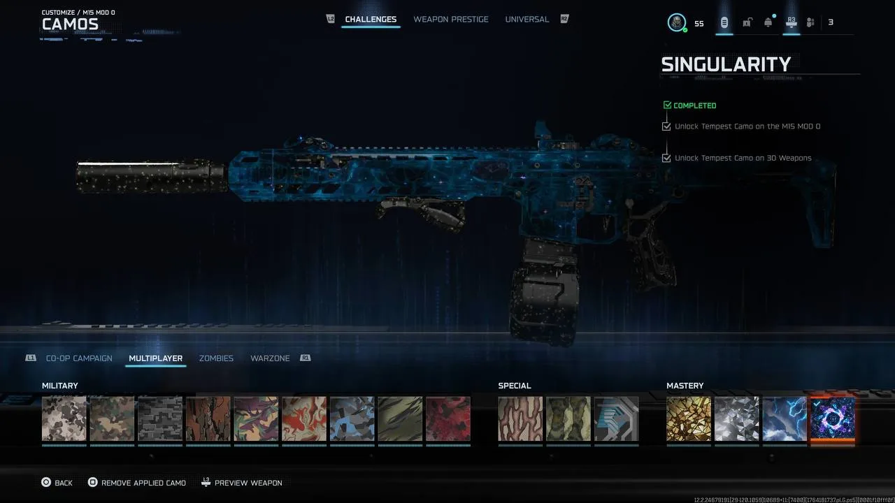 SINGULARITY CAMO – BO7 MULTIPLAYER - Image 2